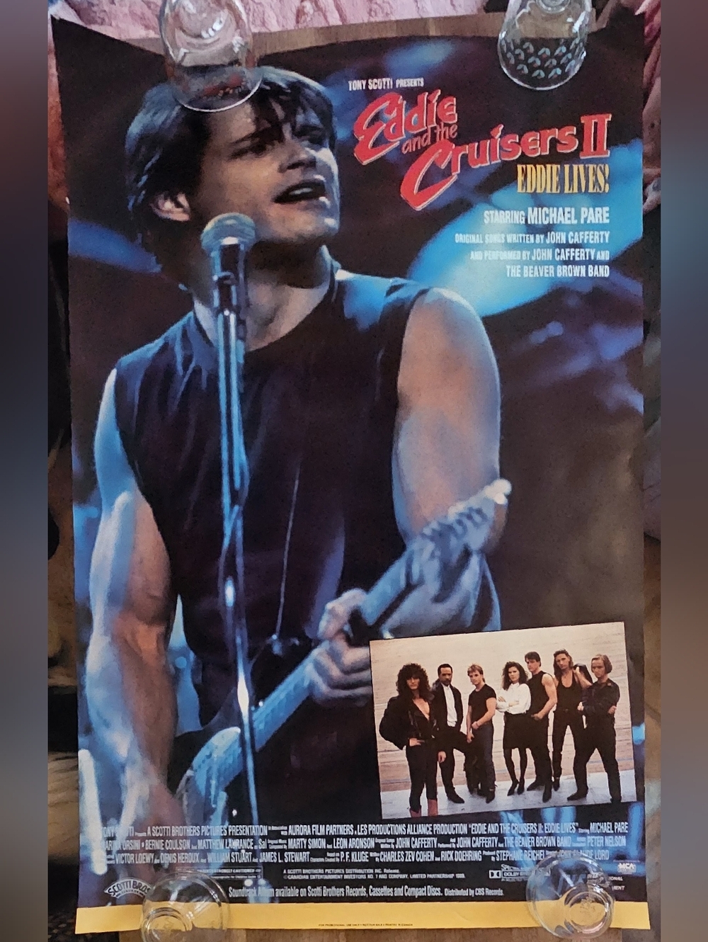 Eddie and the Cruisers II Eddie Lives! - Movie Poster